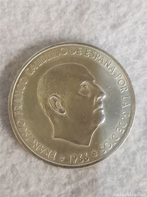 Moneda Plata Pesetas Franco Vendido En Venta Directa