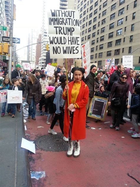 Lassi With Lavina Womens March Warrior Woman Elizabeth Warren