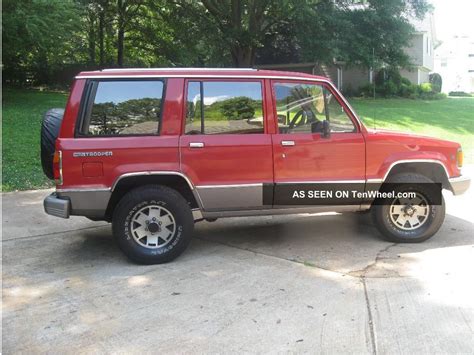 Isuzu Trooper Wheel Offset Aftermarket