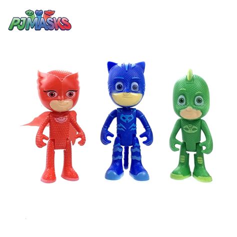 Pj Masks Doll Model Three Different Color Masks Catboy Owlette Gekko