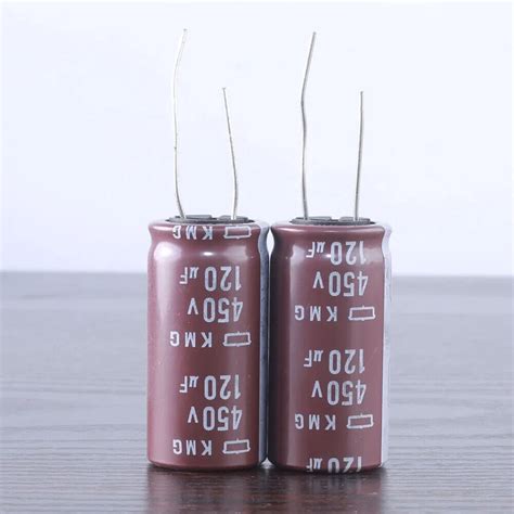 2pcs NCC Nippon Chemi Con KMG 120mfd 450v 120uf Electrolytic Capacitor