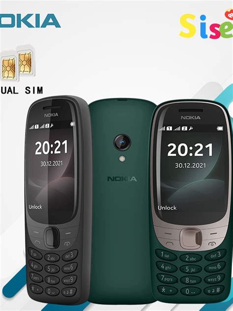 Jual HP Nokia 6310 NEW REBORN 2023 DUAL SIM Bisa Bahasa Indonesia