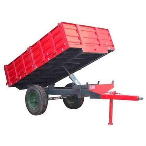 35 Hp Iron Agricultural Tractor Trolleys Size 10ft Lenth 5ft With