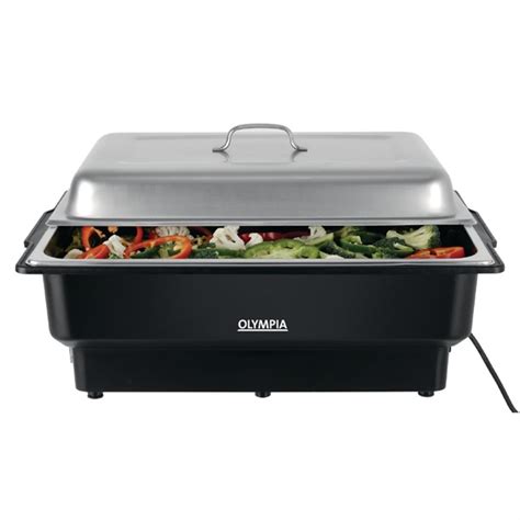 Olympia Electric Chafing Dish - CM266-A - Buy Online at Nisbets