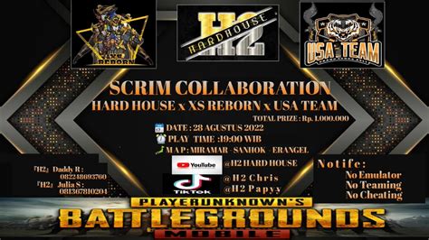 SCRIM COLLABORATION HARD HOUSE X XS REBORN X USA TEAM YouTube