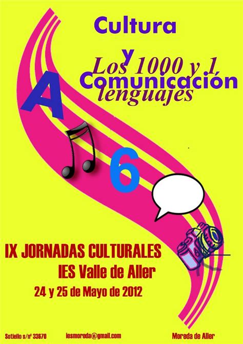 Tamy Cartel De Las Jornadas Culturales