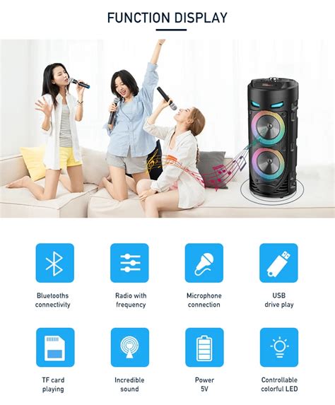 Беспроводная Bluetooth-Колонка ZQS4239, Портативная колонка высокой ...