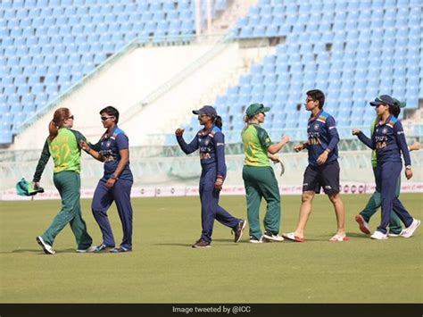 India Women vs South Africa Women: South Africa Beat India By 7 Wickets ...