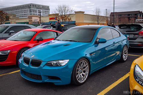 Laguna Seca Blue BMW M3 ZCP At Cars Coffee In River Forest BenLevy