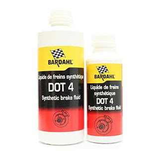 Bardahl LIQUIDE DE FREINS DOT 4 (250мл) - Моторные масла и присадки BARDAHL