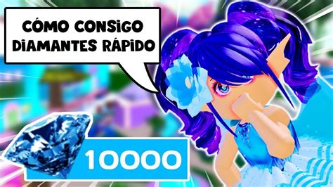 CÓMO CONSIGO MIS DIAMANTES RÁPIDO ROYALE HIGH ROBLOX YouTube