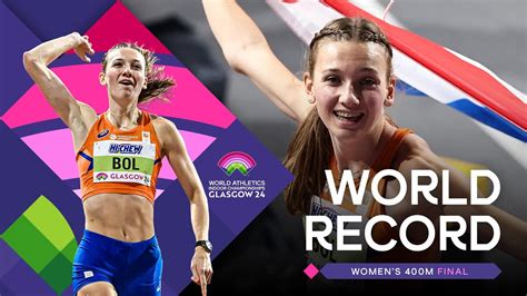 Femke Bol Breaks 400m World Indoor Record 49 17 World Athletics