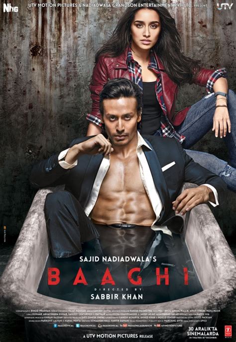 Baaghi Movie Poster (#1 of 7) - IMP Awards