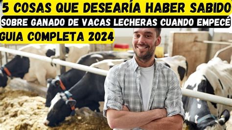 Cosas Que Desear A Haber Sabido Sobre Ganado De Vacas Lecheras Cuando