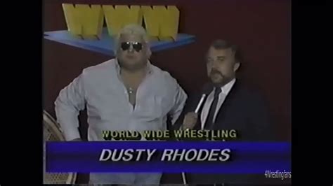 No Context Dusty On Twitter On This Day In Wrestling History Dusty