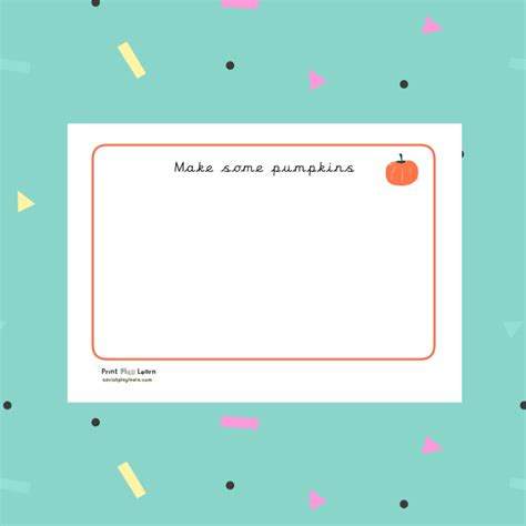 Autumn Playdough Mats Playdoh Printable Teaching Resources Print