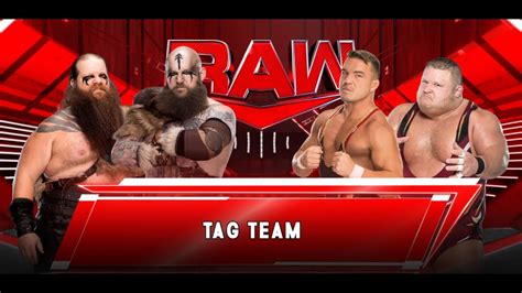 Alpha Academy Maxxine Dupri Vs Viking Raiders Raw July 3 2023 WWE