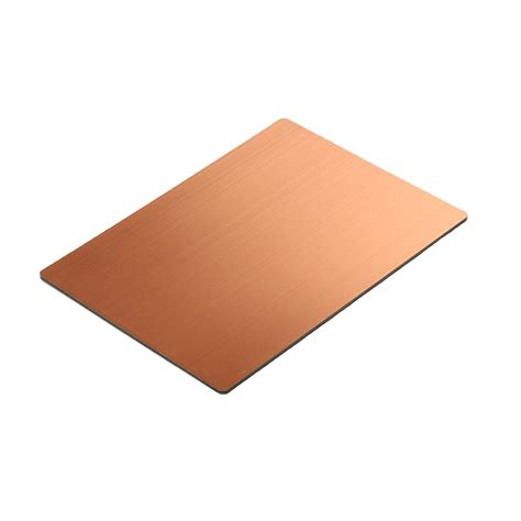 Copper Rose Gold Aluminum Composite Facade Acm Acp Steel Panel China