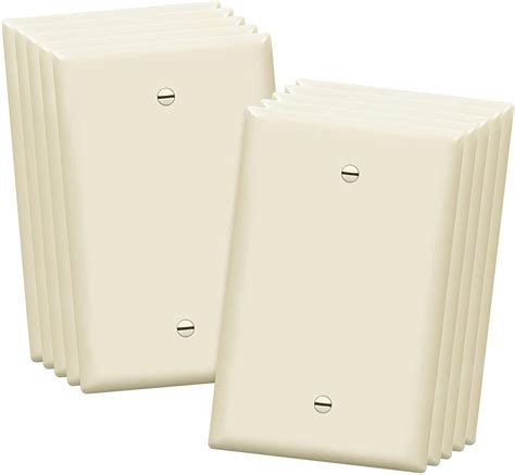 Enerlites Blank Device Wall Plate Mid Size Outlet Covers Gang