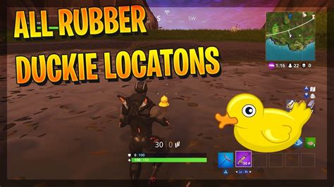 Search Rubber Duckies All Rubber Duckies Locations Fortnite Season