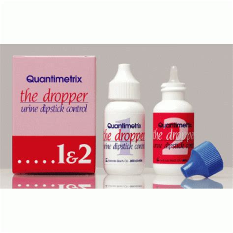 Quantimetrix Dropper Plus Point Of Care Urinalysis Dipstick Off