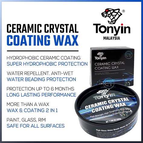 Tonyin Ceramic Coating Wax 200g Car Care Coating Ceramic Coating