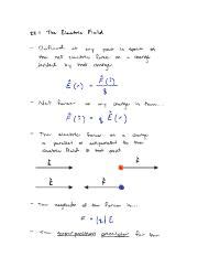 Understanding Electric Fields Charges Forces And Fields Course Hero