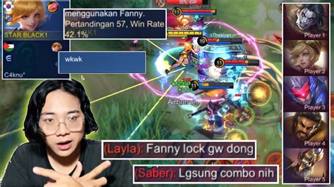 Fanny Wr Di Ketawain Dan Di Remehkan Team Sendiri Ketika Musuh Pick