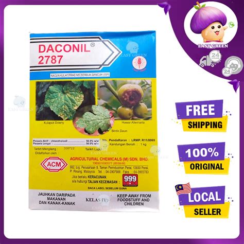 11KG DACONIL 2787 ACM Chlorothalonil Racun Kulat Fungicide