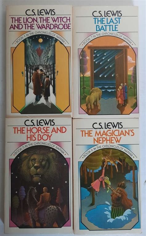 The Chronicles Of Narnia Book Box Set By C S Lewis Paperback Ebay