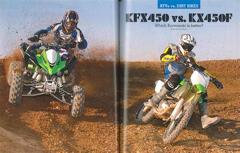 Atv Vs Dirt Bike Which Is Better Dirt Wheels Magazine