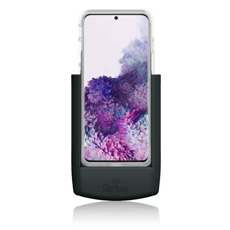 Samsung Galaxy S20 5G Phone Cradle with Strike Clear Case | Strike