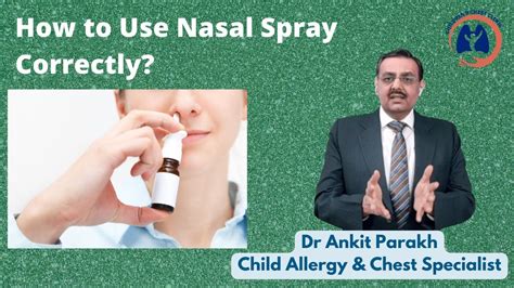 How To Use Nasal Spray Correctly Or Properly Technique To Use Nasal