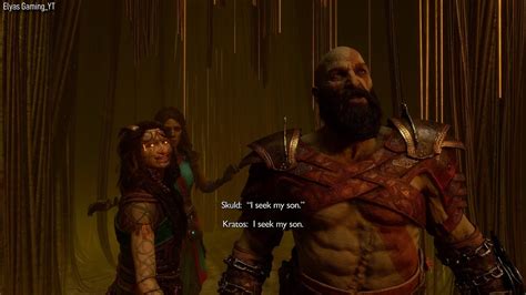 Kratos And Freya Find The Norns God Of War Ragnar K Godofwarragnarok