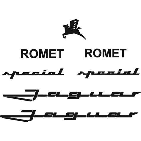 Jaguar Romet Naklejki Zast Pcze Na Rower