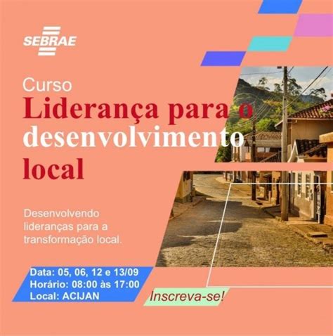 TURMA 02 CURSO Liderança para o desenvolvimento local em Janaúba