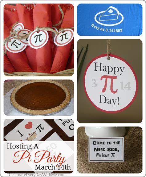 Pi Day Party - Celebrate Every Day With Me