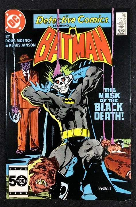 | Detective Comics (1937) #553 VF+ (8.5) Black Mask cover Batman