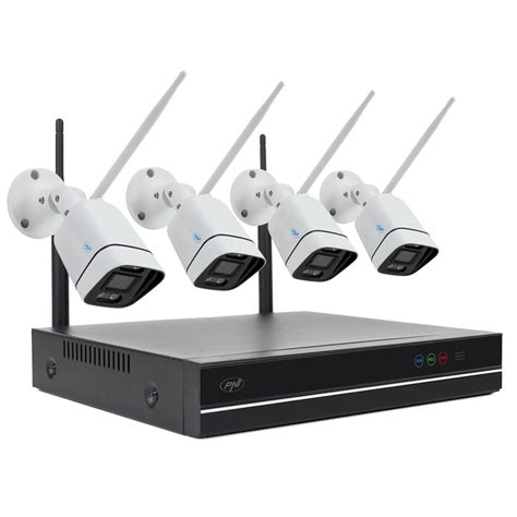 Kit Supraveghere Video PNI House WiFi660 DVR NVR Si 4 Camere Wireless