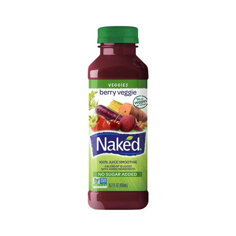 Naked Juice Berry Veggie Juice Smoothie Fl Oz Bottle Walmart