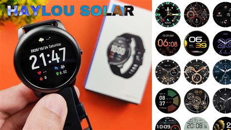 How To Change Watch Face Screen On Smart Watch Haylou Solar Ls Youtube