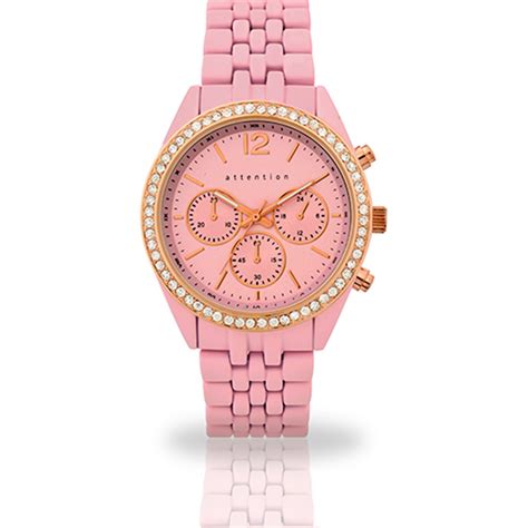 Ladies Pastel Pink Watch