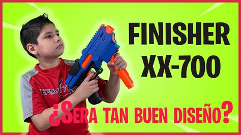 REVIEW Nerf Rival Finisher XX 700 Lanzador Manual Tipo Escuadra