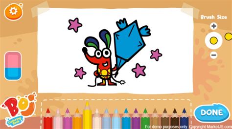 Boj Coloring Book - Kids Game