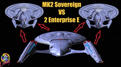 Sovereign Mk2 Vs 2 Original Sovereign Class Star Trek Starship