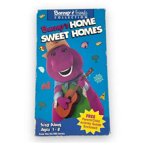 BANDE VIDÉO VHS Barney Friends Collection Home Sweet Home Lyons Sing