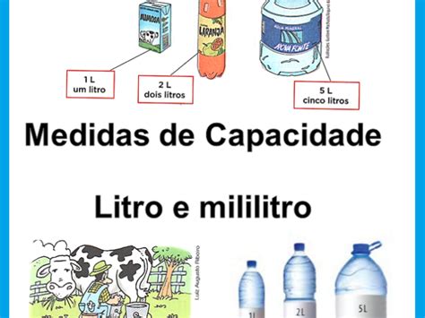 O Que E Medida De Capacidade - Matemática: Medidas De Capacidade | cláudia aziziane Silveira | Quizur