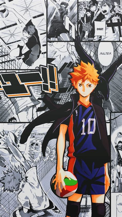 Haikyuu Anime Boys Hinata Shouyou Manga • For You Hd Phone