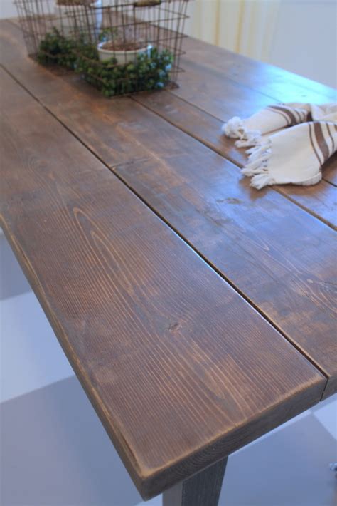 All Mimsy: DIY Plank Top Table