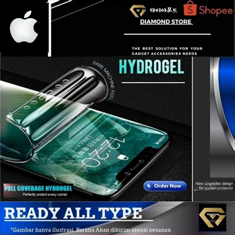 Jual Iphone Hidrogel Anti Gores Screen Protector Hydrogel Iphone S